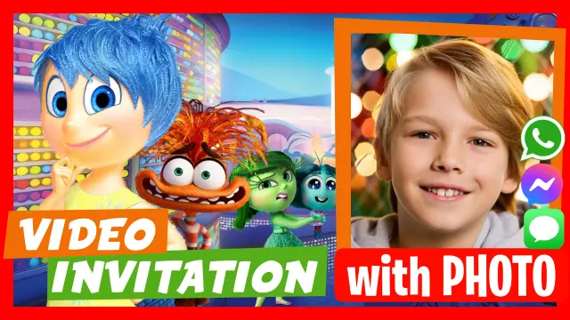 Editable Inside Out Video Invitation