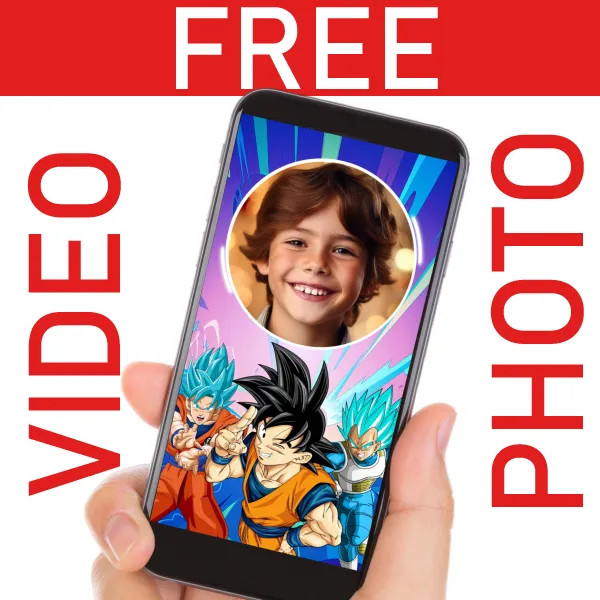 FREE Dragon Ball Video Invitation for Birthdays