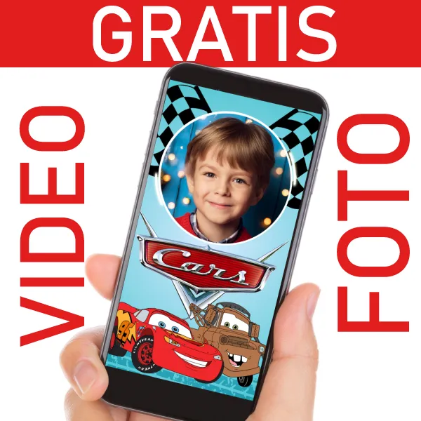 Video Invitación Cars GRATIS para Cumpleaños