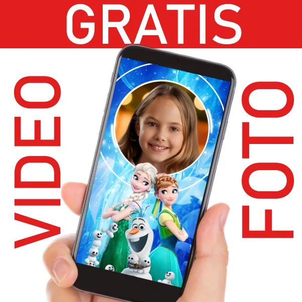 Video Invitación Frozen GRATIS para Cumpleaños