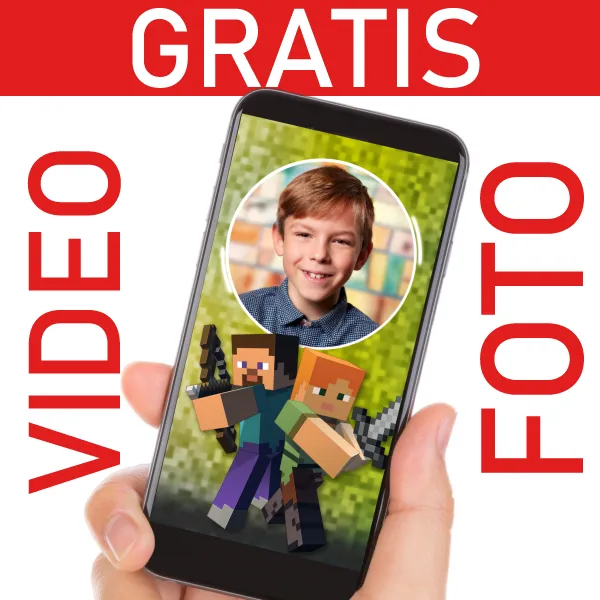 Video Invitación Minecraft GRATIS para Cumpleaños