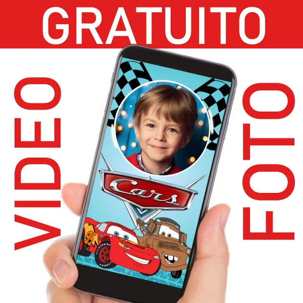 Video invito Cars GRATUITO per compleanni