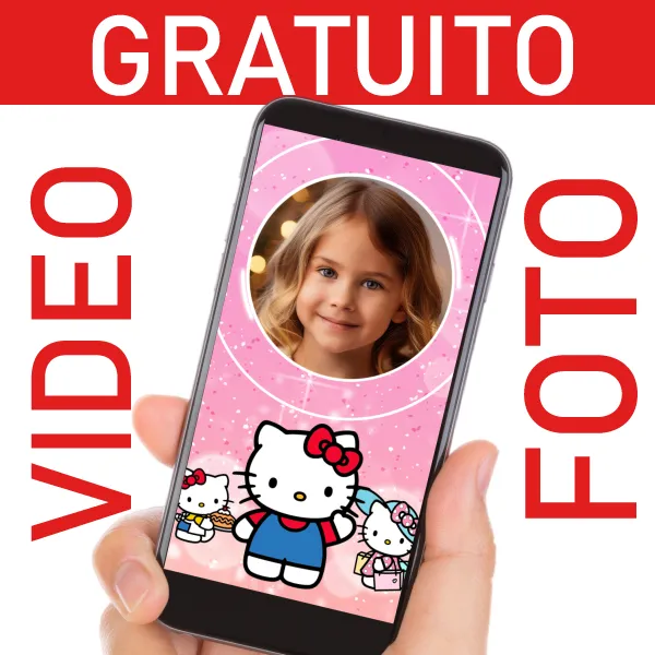 Video invito Hello Kitty GRATUITO per compleanni