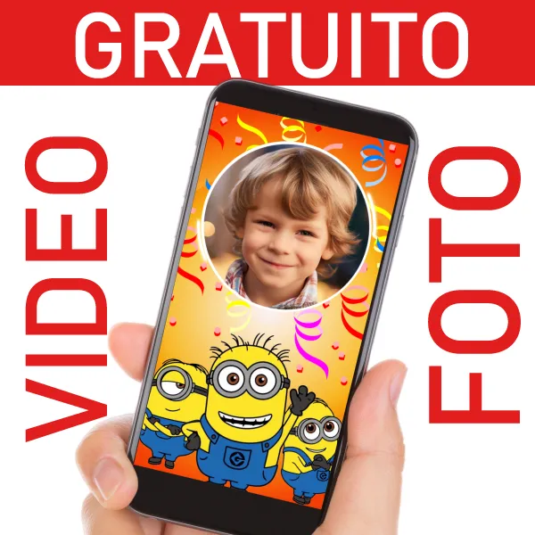 Video invito Minions GRATUITO per compleanni