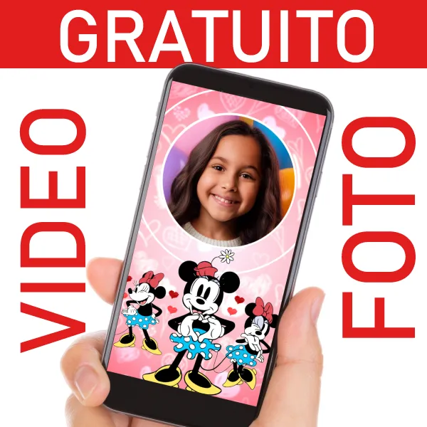 Video invito Minnie GRATUITO per compleanni