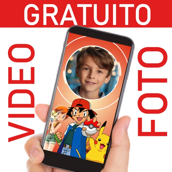 Video invito Pokemon GRATUITO per compleanni