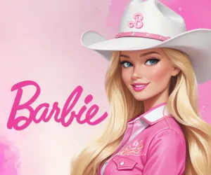 FREE Barbie Cowgirl Video Invitation for Birthdays